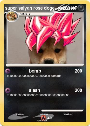 Pokemon super saiyan rose doge