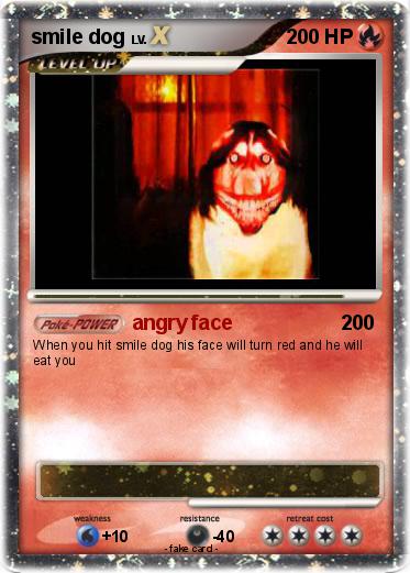 Pokemon smile dog