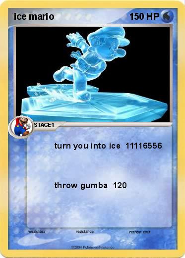 Pokemon ice mario
