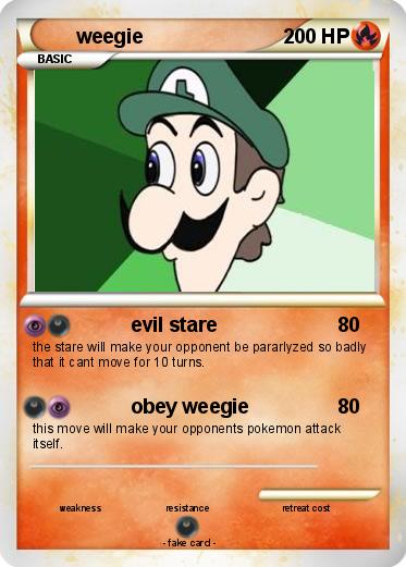 Pokemon weegie
