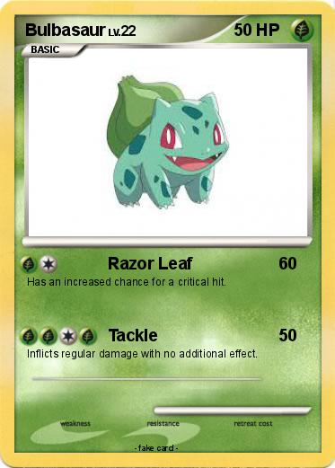 Pokemon Bulbasaur