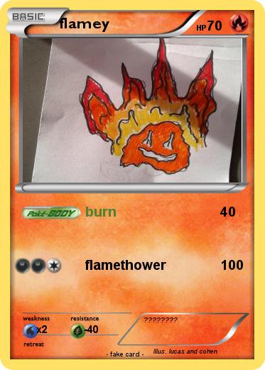 Pokemon flamey