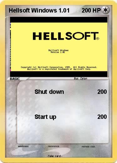 Pokemon Hellsoft Windows 1.01