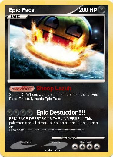 Pokemon Epic Face