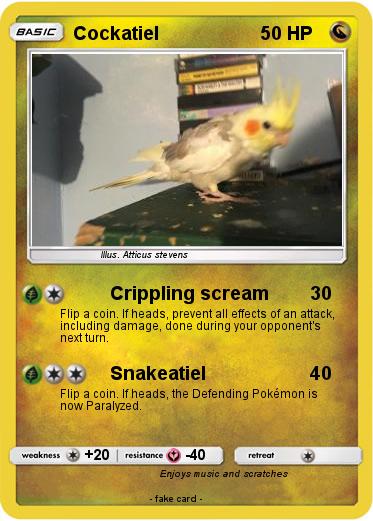 Pokemon Cockatiel