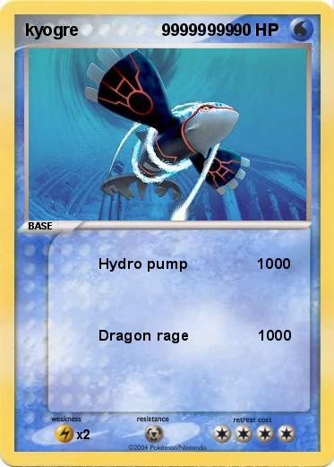 Pokemon kyogre                  99999999