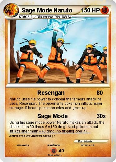 Pokemon Sage Mode Naruto