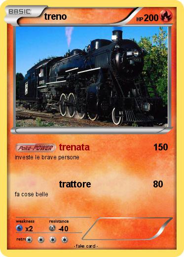 Pokemon treno