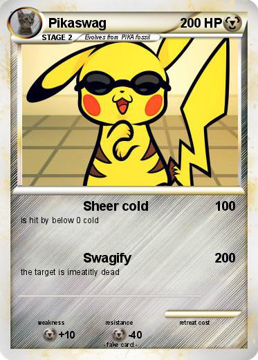 Pokemon Pikaswag