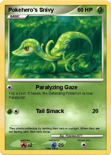 Pokemon Pokehero's Snivy