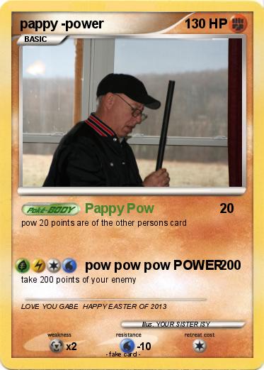 Pokemon pappy -power