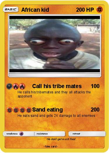 Pokemon African kid