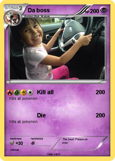 Pokemon Da boss