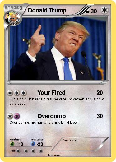 Pokemon Donald Trump