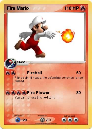Pokemon Fire Mario