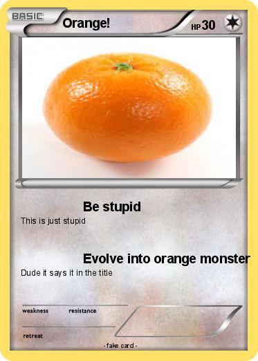Pokemon Orange!