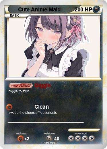 Pokemon Cute Anime Maid