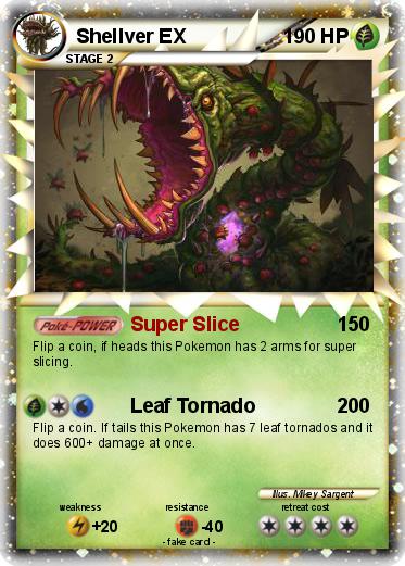 Pokemon Shellver EX