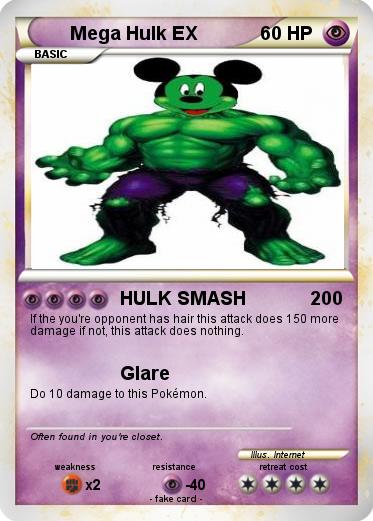 Pokemon Mega Hulk EX