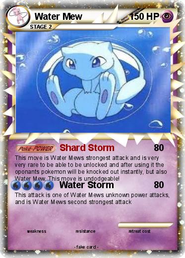 Pokemon Water Mew
