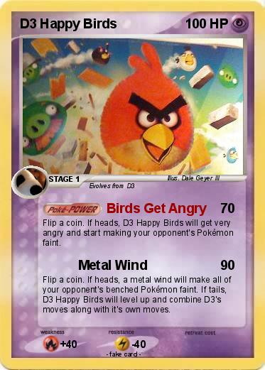 Pokemon D3 Happy Birds