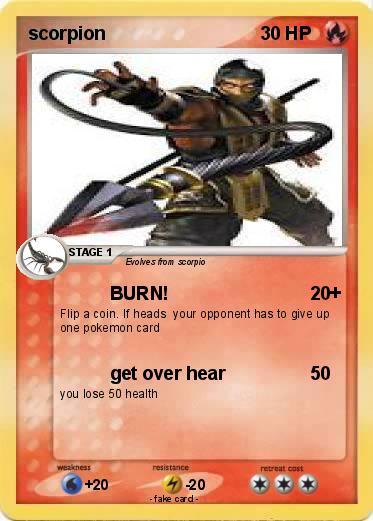 Pokemon scorpion