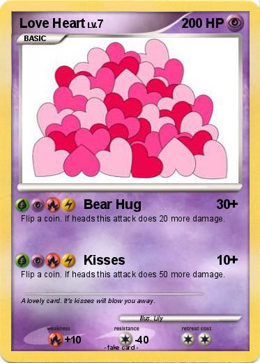 Pokemon Love Heart