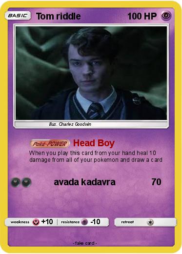 Pokemon Tom riddle