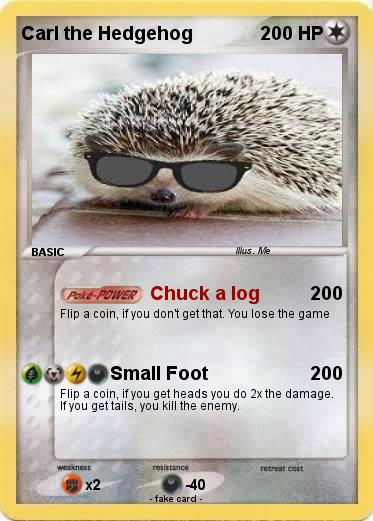 Pokemon Carl the Hedgehog