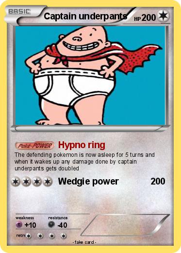 Pokemon Captain underpants