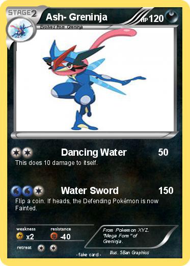 Pokemon Ash- Greninja