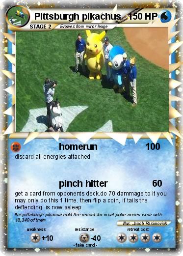 Pokemon Pittsburgh pikachus