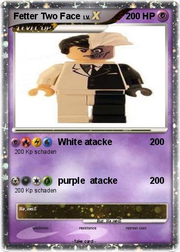 Pokemon Fetter Two Face