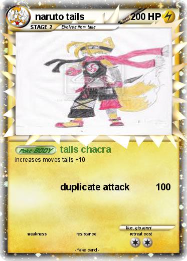 Pokemon naruto tails