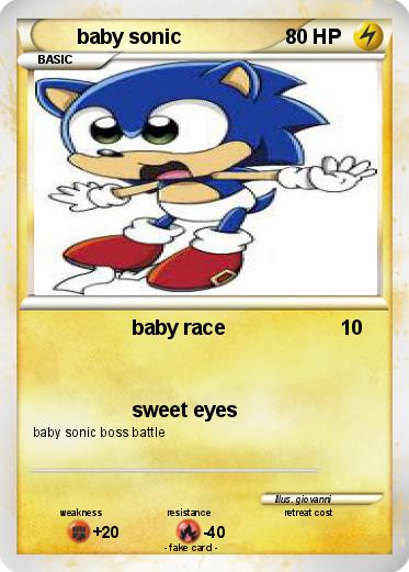 Pokemon baby sonic