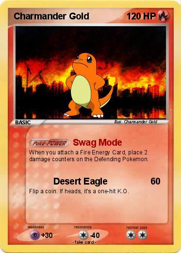 Pokemon Charmander Gold