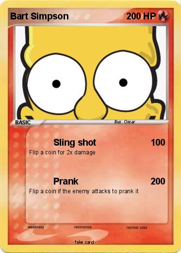 Pokemon Bart Simpson