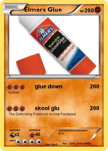 Pokemon Elmers Glue