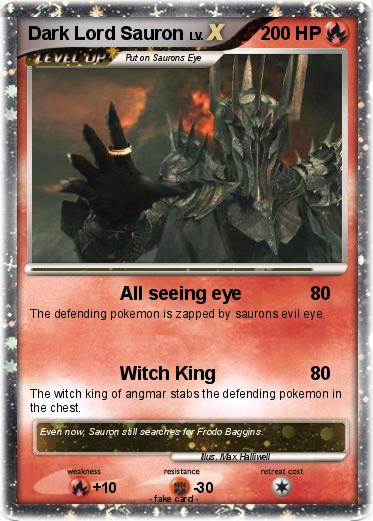 Pokemon Dark Lord Sauron