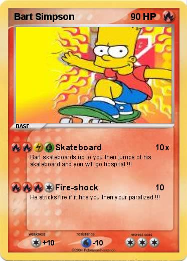 Pokemon Bart Simpson