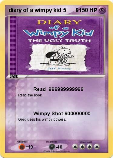 Pokemon diary of a wimpy kid 5      9