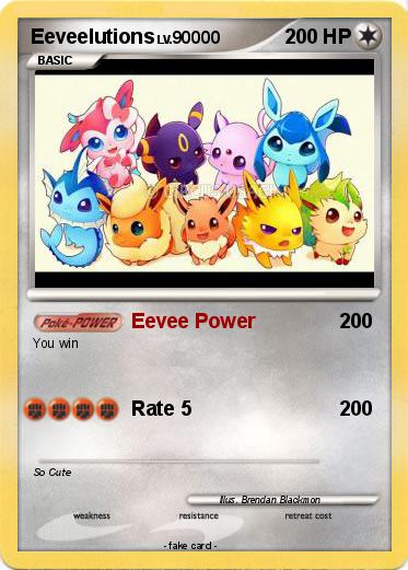 Pokemon Eeveelutions