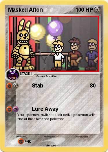 Pokemon Masked Afton