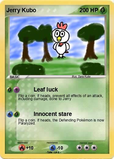 Pokemon Jerry Kubo