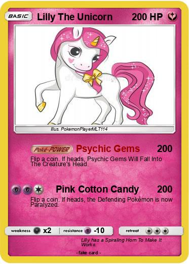 Pokemon Lilly The Unicorn