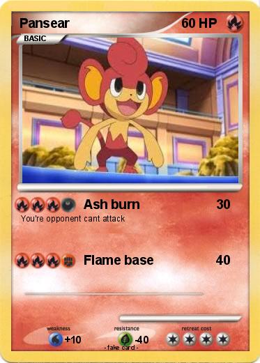 Pokemon Pansear