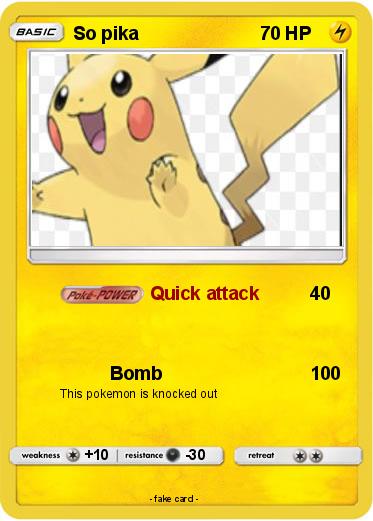 Pokemon So pika