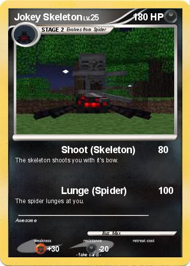 Pokemon Jokey Skeleton