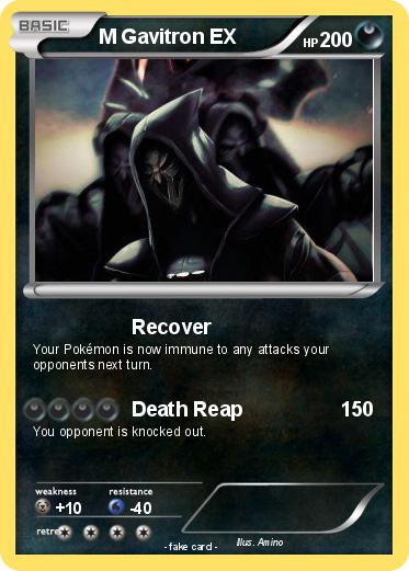 Pokemon M Gavitron EX