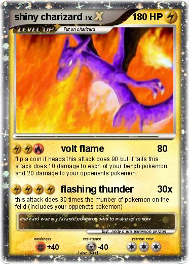 Pokemon shiny charizard